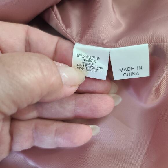 Kay Unger womens sleeveless V neck midi burgundy jacquard floral midi Size 8 - Picture 10 of 13